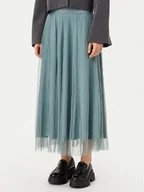 Spódnice - ONLY Spódnica midi 15214303 Zielony Regular Fit - miniaturka - grafika 1
