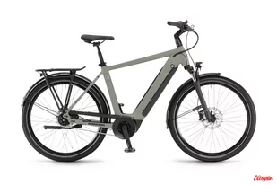 Winora Sinus N5 eco Męski Szary mat 2022 - Rowery elektryczne - miniaturka - grafika 1