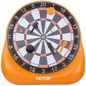 Piłki dla dzieci - Dmuchana tarcza do piłki nożnej 1,83 m z piłkami i rzutkami gra ogrodowa - miniaturka - grafika 1