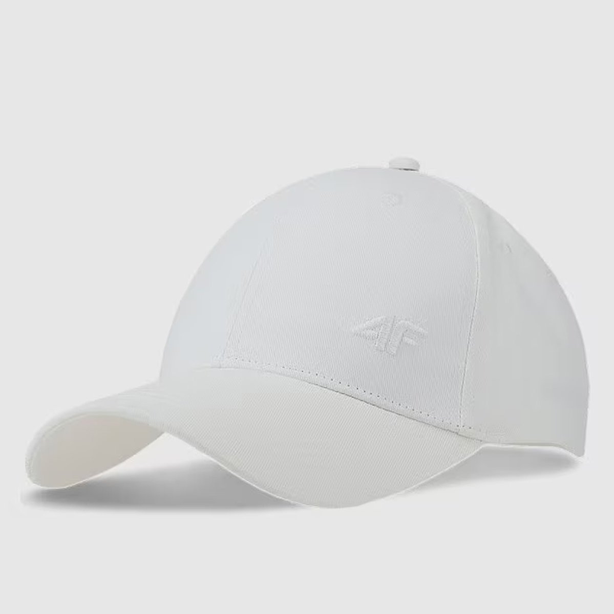 Czapka Z Daszkiem Uniseks 4F Sportowa Kaszkietówka Szara 4FWSS25ACABU367 Szary L/XL