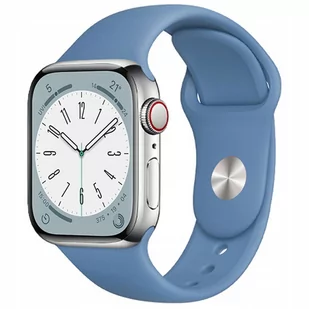 PASEK do Zegarka APPLE WATCH GUMOWY 38/40/41mm NIEBIESKI - Akcesoria do smartwatchy - miniaturka - grafika 1