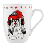 Kubki - Kubek baryłka NBC 300ml dek.maltańczyk Easy morning - miniaturka - grafika 1