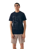 Piżamy męskie - Piżama męska Surf 42598 granat - miniaturka - grafika 1