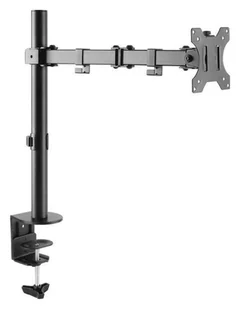 Uchwyt biurkowy do 1 monitora LED/LCD 13-32" 8kg L-01X  - Uchwyty do monitorów - miniaturka - grafika 1