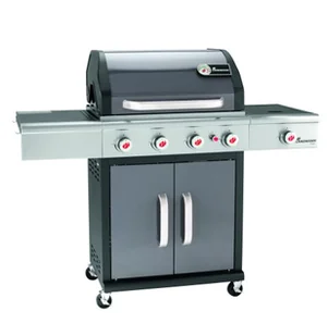 GRILL TRITON LANDMANN CHAMPION PŁYTA ŻELIWNA POKROWIEC PTS 4.1 - Grille gazowe - miniaturka - grafika 1