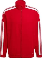 Bluzy męskie - Adidas Bluza męska adidas Squadra 21 Presentation Jacket czerwona GP6446 XL - miniaturka - grafika 1