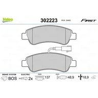 Klocki hamulcowe - Klocki hamulcowe - komplet VALEO 302223 - miniaturka - grafika 1