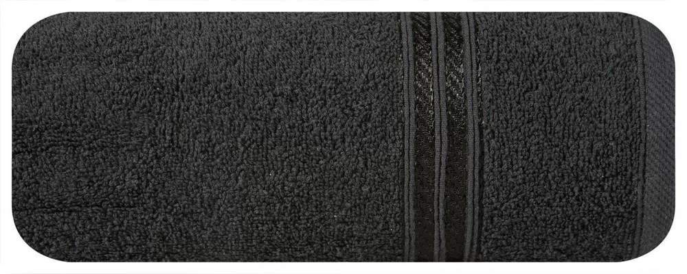 Ręcznik Lori 30x50 czarny 450g/m2 Eurofirany