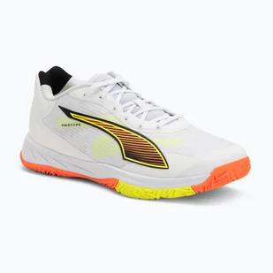 Buty do piłki ręcznej PUMA Accelerate Turbo 4 Game On puma white/glowing red/ultra blue WYSYŁKA W 24H 30 DNI NA ZWROT - Buty sportowe męskie Buty do piłki ręcznej PUMA Accelerate Turbo 4 Game On puma white/glowing red/ultra blue WYSYŁKA W 24H 30 DNI NA ZWROT - Buty sportowe męskie - miniaturka - grafika 1