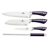 Noże kuchenne - Berlinger Haus 4-częściowy zestaw noży ze stali nierdzewnej Purple Eclipse Collection - miniaturka - grafika 1
