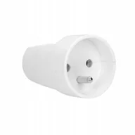Gniazdka elektryczne - LEDart przenośne pojedyncze rozbieralne, 16A, 250V, 2P+Z, białe OR-AE-13183 - miniaturka - grafika 1