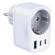 Ładowarki do telefonów - Ładowarka sieciowa 3MK Comfort Charger GaN 30W Biały - miniaturka - grafika 1