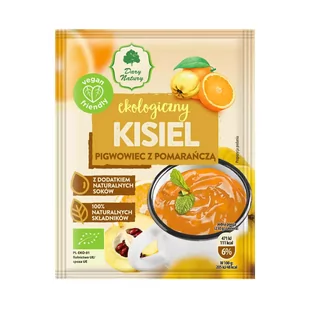 Kisiel Pigwowiec z Pomarańczą BIO 30g - Dary Natury - Kisiel - miniaturka - grafika 1