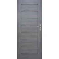 Drzwi wewnętrzne - Skrzydło drzwiowe Prim grafit pokój 70 L - miniaturka - grafika 1