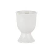 Kieliszki - Kieliszek do jaj biały - miniaturka - grafika 1