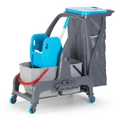 Wózki serwisowe - Fantom PROCART JET 735S wózek dwuwiaderkowy - miniaturka - grafika 1