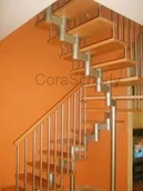 Schody strychowe - Schody modułowe CORA model Mix extra 04 U-180 12 elementów - miniaturka - grafika 1