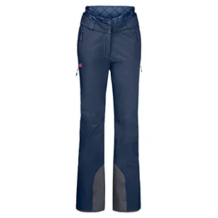 Jack Wolfskin Damskie spodnie Snow Summit ciemny indygo, 34 - Spodnie damskie - miniaturka - grafika 1