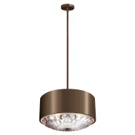 Lampy sufitowe - Lampa wisząca Botanic - kolor brązowy - FE/BOTANIC/4P - miniaturka - grafika 1
