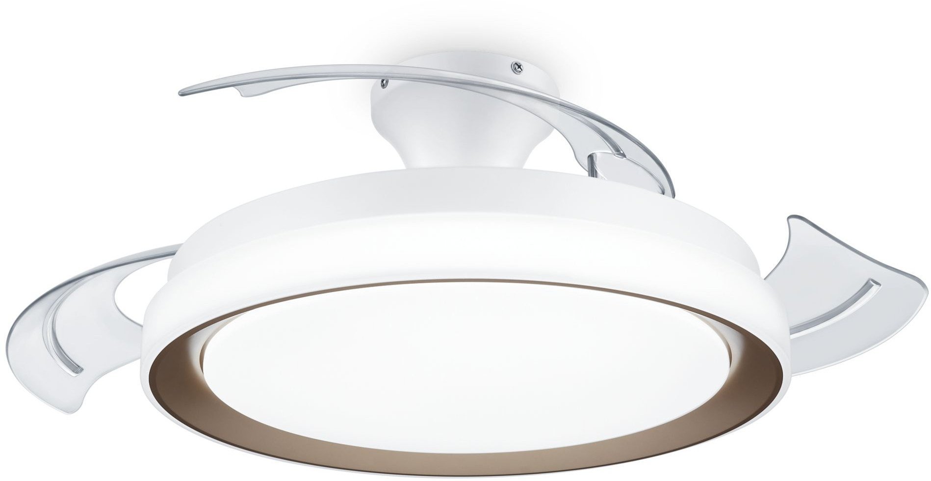 LED fan lamp PHILIPS BLISS, 35W + 28W, 2700-5500K, 4500 lm, white, with remote control, O51 cm