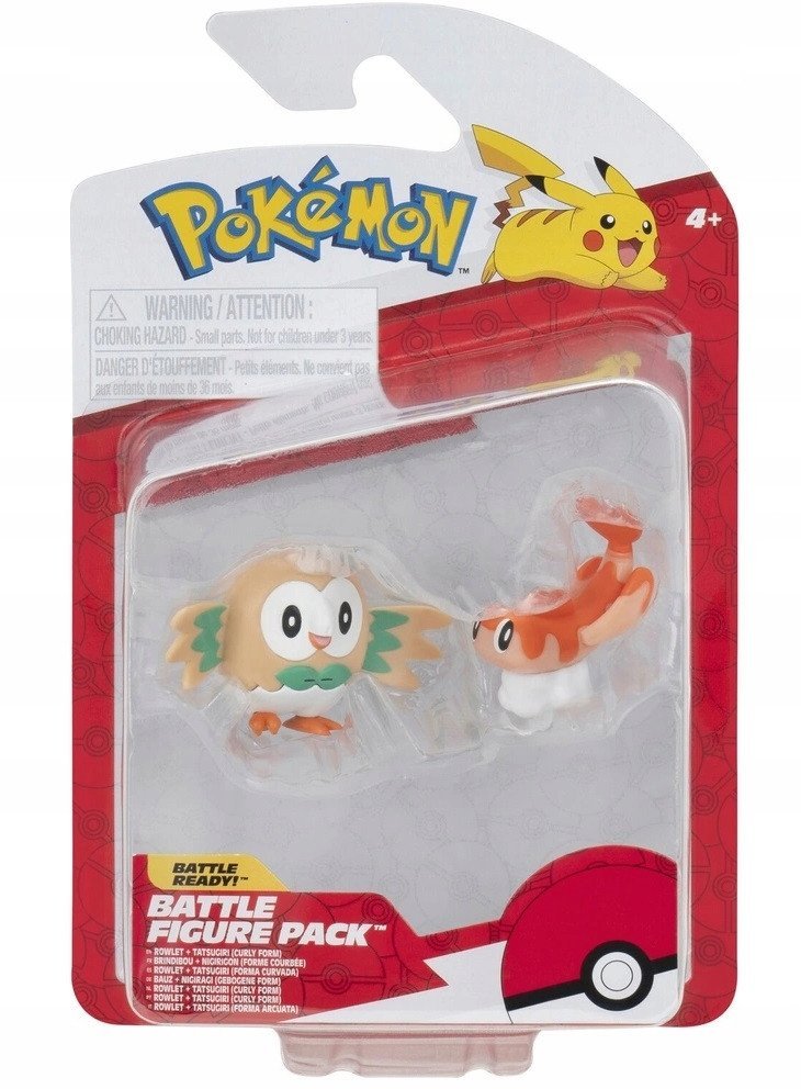 JAS POKEMON FIGURKI TATSUGIRI ROWLET
