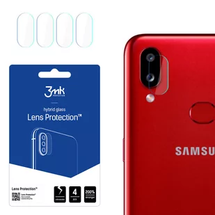 Samsung Szkło hybrydowe na aparat do Galaxy A10s - Szkła hartowane na telefon - miniaturka - grafika 1