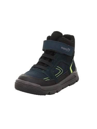 Superfit Mars Gore-Tex lekko wyściełane śniegowce, zielone/żółte 7000, 26 EU, Zielony żółty 7000, 26 EU