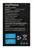 Baterie do telefonów - Bateria Do Myphone 2240 Lte/Flip Lte Bs-49 100% Oryginalna Od Producenta - miniaturka - grafika 1