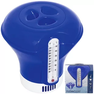 Bestway PŁYWAK DOZOWNIK CHEMII Z TERMOMETREM 58209 - Akcesoria do basenów - miniaturka - grafika 2