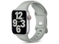 Akcesoria do smartwatchy - Sportowy pasek Alogy gumowy do Apple Watch 42/44/45/49mm Szary - miniaturka - grafika 1