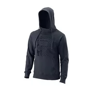 Bluzy męskie - Wilson Męska bluza z kapturem Equip Eco Ctn Po HDY-Slim L, Tusz Indii /, S - miniaturka - grafika 1