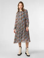 Sukienki - Second Female - Sukienka damska Itea, niebieski|brązowy|wielokolorowy - miniaturka - grafika 1