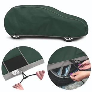 POKROWIEC NA SAMOCHÓD plandeka HATCHBACK KOMBI 405-430 cm NIEPRZEMAKALNY - Akcesoria motoryzacyjne - miniaturka - grafika 1