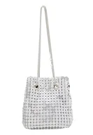 Torebki damskie - FELIPA Damska torba na ramię, srebro, jeden rozmiar - miniaturka - grafika 1