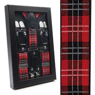 Dodatki do ubrań - SZELKI do Spodni Męskie w Pudełku PREMIUM Mocne Elastyczne od S do XXL - miniaturka - grafika 1