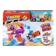 Samochody i pojazdy dla dzieci - T-Racers T-Racers S Pirate Shark, pojazd zestaw 8431618018583 - miniaturka - grafika 1