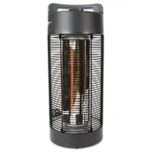 Akcesoria do wentylacji i klimatyzacji - Velleman Perel Grzejnik tarasowy w formie cylindra, stołowy, 1200 W - miniaturka - grafika 1