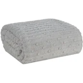 Koce - Koc EUROFIRANY Design 91 Lisa 70 x 160 cm Srebrny - miniaturka - grafika 1