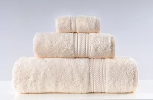 Greno Home- Bielbaw Ręcznik Egyptian Cotton 30X50 Kremowy RE-EGY-030-KREM - Ręczniki - miniaturka - grafika 1