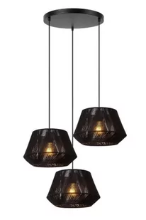 Jessica lampa wisząca 3xE27 czarna 10421/13/30 - Lampy sufitowe - miniaturka - grafika 1