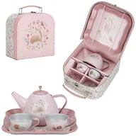 Zabawy w naśladowanie dorosłych - Zestaw do herbaty w walizeczce Fairy Garden, Little Dutch - miniaturka - grafika 1