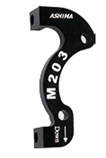 Ashima adapter hamulca tarczowego jest Cal-Is/Pm, czarny, F180 - Badminton - miniaturka - grafika 1
