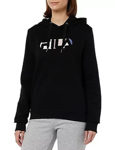 FILA Bornheim damska bluza z kapturem, czarny, XL - Bluzy damskie - miniaturka - grafika 1