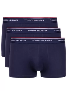 Majtki męskie - Tommy Hilfiger Komplet 3 par bokserek 3P Lr Trunk 1U87903841 Granatowy - grafika 1