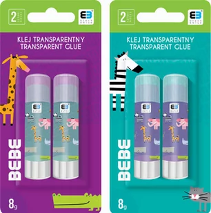 NOSTER Klej w sztyfcie transparentny 8g - Artykuły biurowe - miniaturka - grafika 1