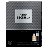Zestawy perfum męskich - David Beckham DAVID Zestaw upominkowy CLASSIC, woda toaletowa 40 ml + dezodorant w sprayu 150 ml 3616302038046 - miniaturka - grafika 1