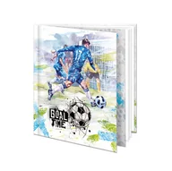Szkolne artykuły papiernicze - Szkicownik w twardej oprawie, piłka Goal Time - miniaturka - grafika 1