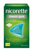 Rzucanie palenia - McNeil Nicorette Classic 4mg 105 szt. - miniaturka - grafika 1