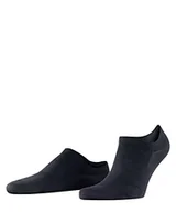Koszulki męskie - FALKE Mężczyźni Stopki ClimaWool M IN Trwała Wełna Dziewicza Lyocell niewidoczne jednokolorowe 1 Para, Niebieski (Dark Navy 6370), 43-44 - miniaturka - grafika 1