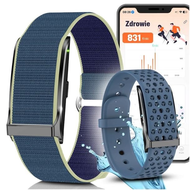 Smart Opaska JG Smart - Ciśnienie Puls Sen Powiadomienia Zdrowie Sport - PL